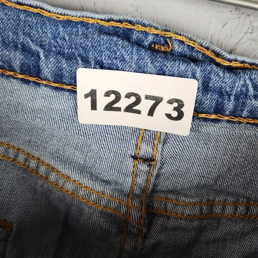 Levis 505 Jeans Mens 40x30 Blue Denim Straight Leg Stretch Medium Wash Classic